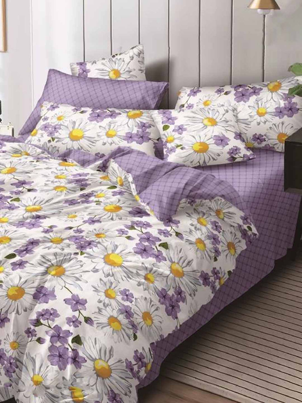 КПБ Поплин Эксклюзив (молния) - ВЕСЕННИЙ САД Евро (нав.70х70)