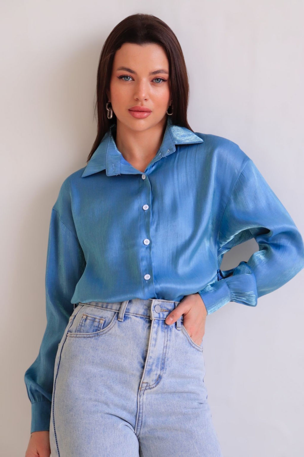 Martichelli Рубашка синяя  фото 14