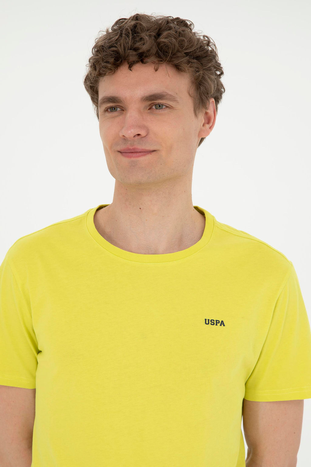 Футболка U.S. Polo Assn фисташкового цвета из хлопка фото 16