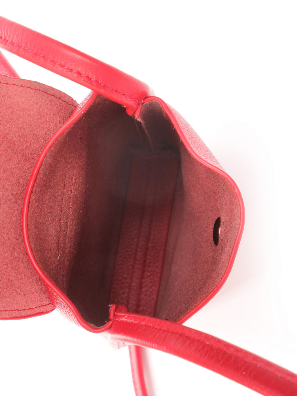 LACCOMA сумка НИ6487-красный натуральная кожа