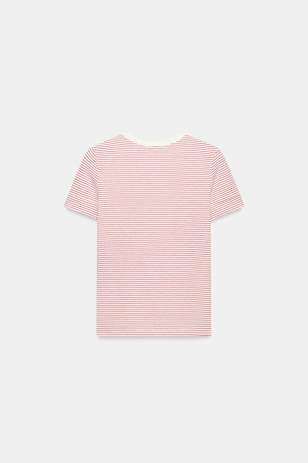 CAMISETA MINIMAL MANGA CORTA / Raya Roja - Zara фото 2
