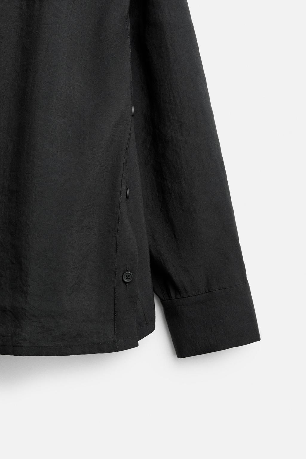 SHIRT WITH SIDE BUTTONS - Zara фото 11