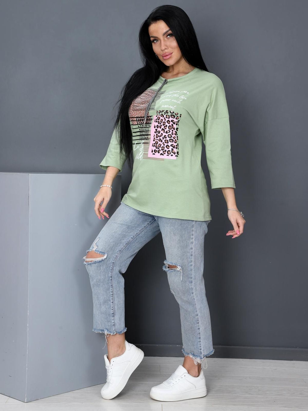 IV-CAPRIZ Диара - футболка лазурный фото 9