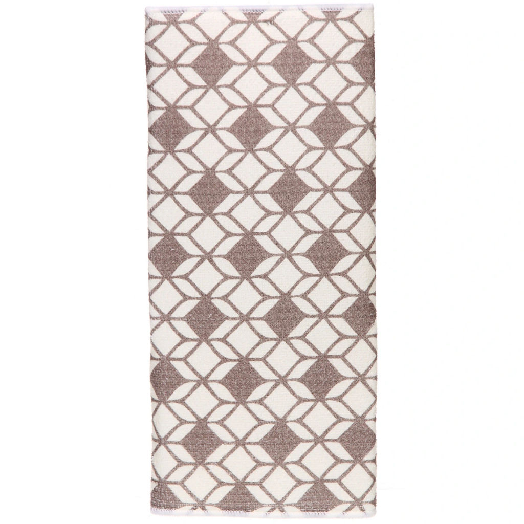 Цена за 2 шт. Коврик для сушки посуды 38*50см "Ромбы" бежевые