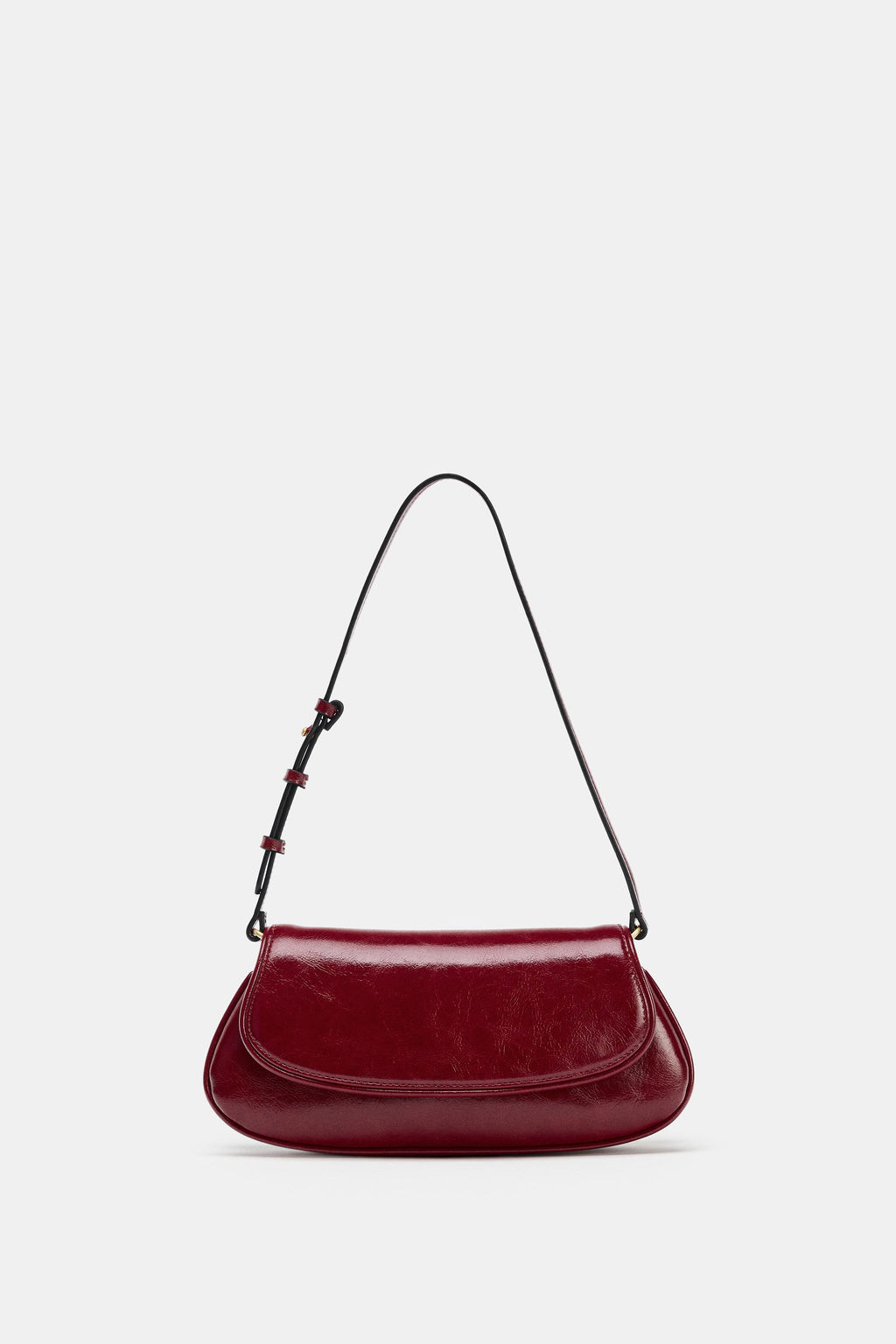 Сумка через плечо Zara Bolso de Hombro Solapa красная