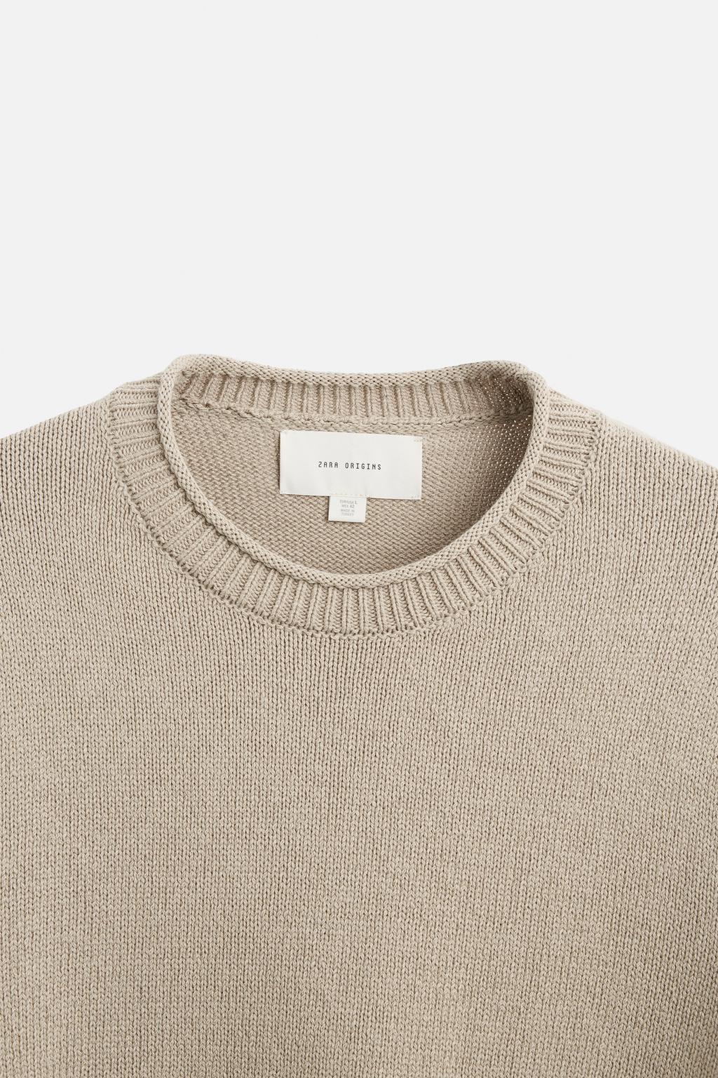 SWEATER WITH TURN-UP DETAIL - Zara фото 18