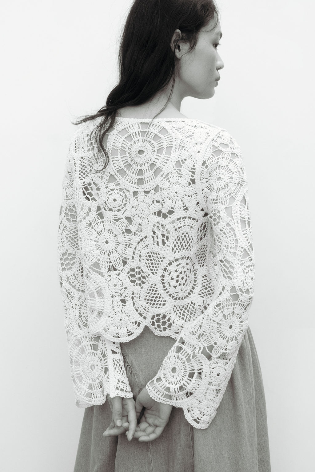 Top efecto crochet - H&m фото 7