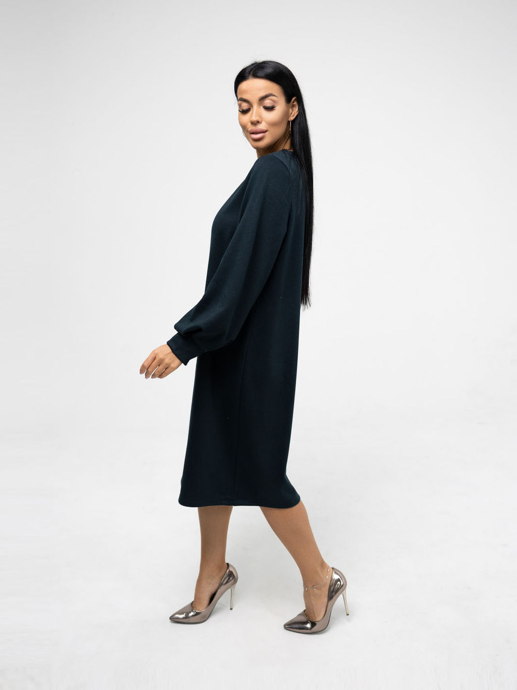 Платье женское, цвет зеленый