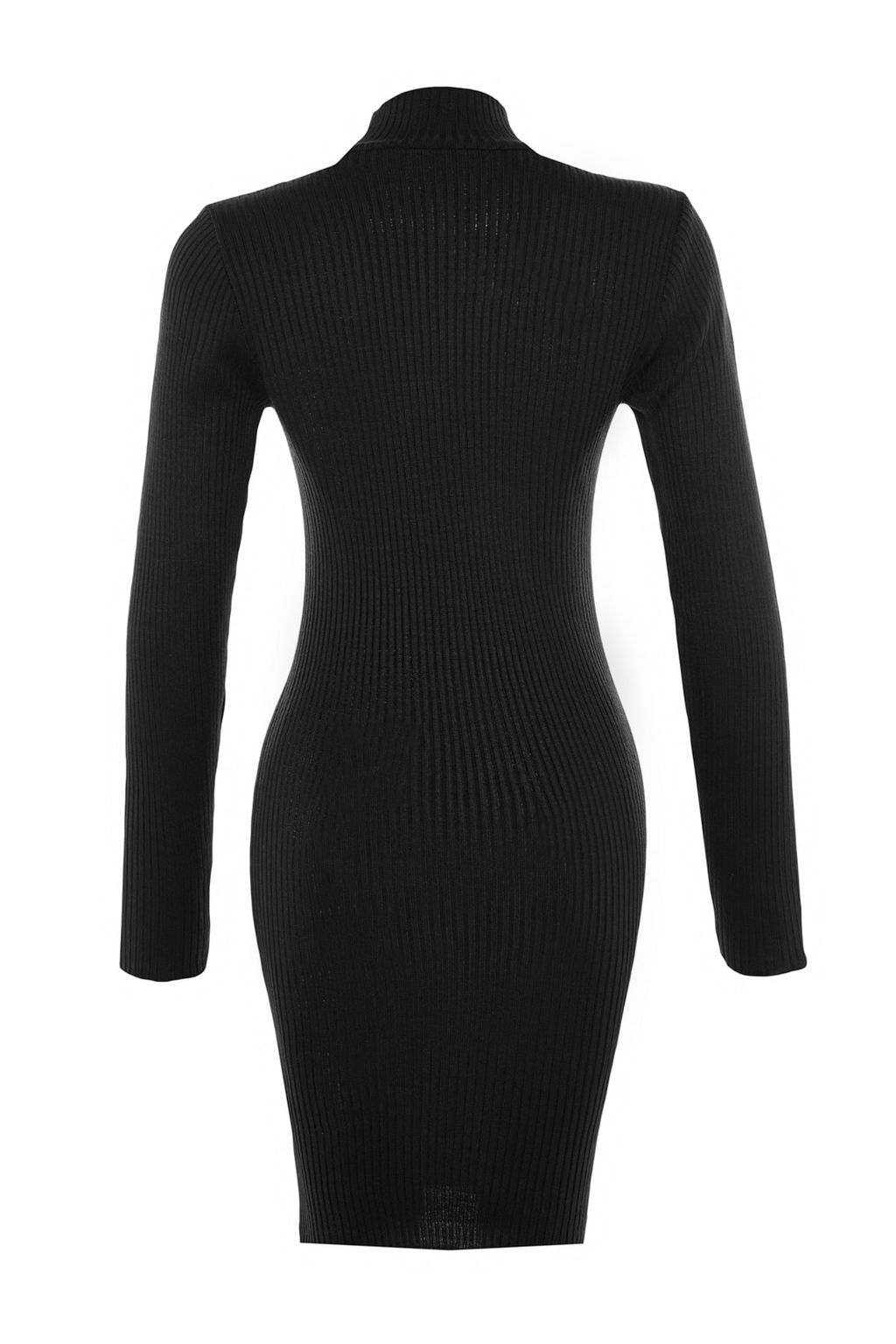 TRENDYOLMILLA Vizon Mini Triko Vucuda Oturan Elbise TWOAW23EL01389 фото 20