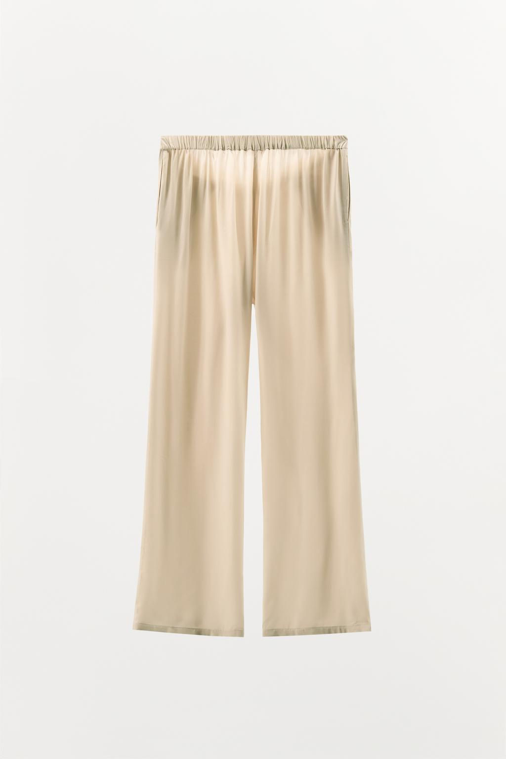 100% VISCOSE TROUSERS - Zara фото 7
