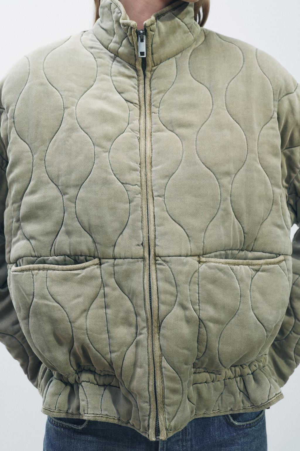 ZW COLLECTION PADDED JACKET - Zara фото 43
