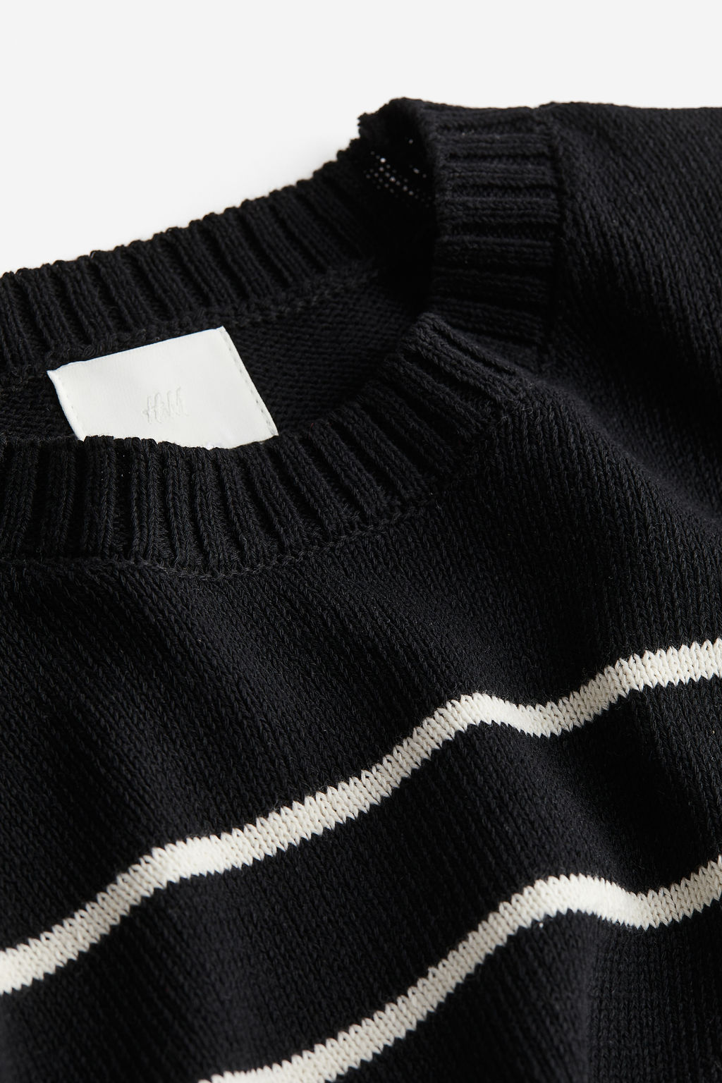 Top de punto con hombreras - H&m фото 4