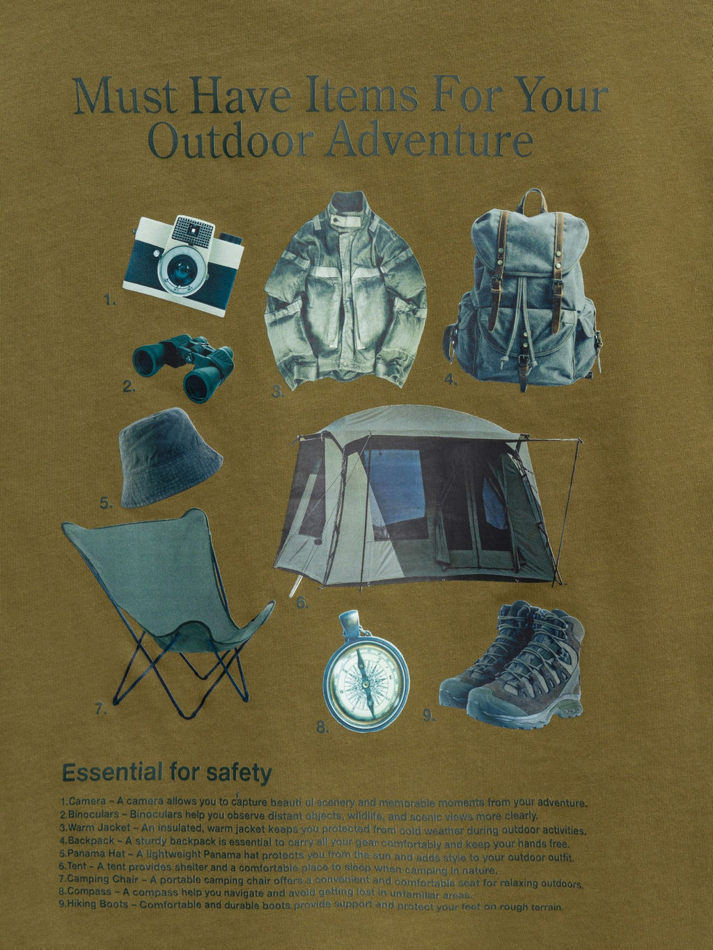 ACOOLA / Футболка детская для мальчиков Eclair хаки  фото 7