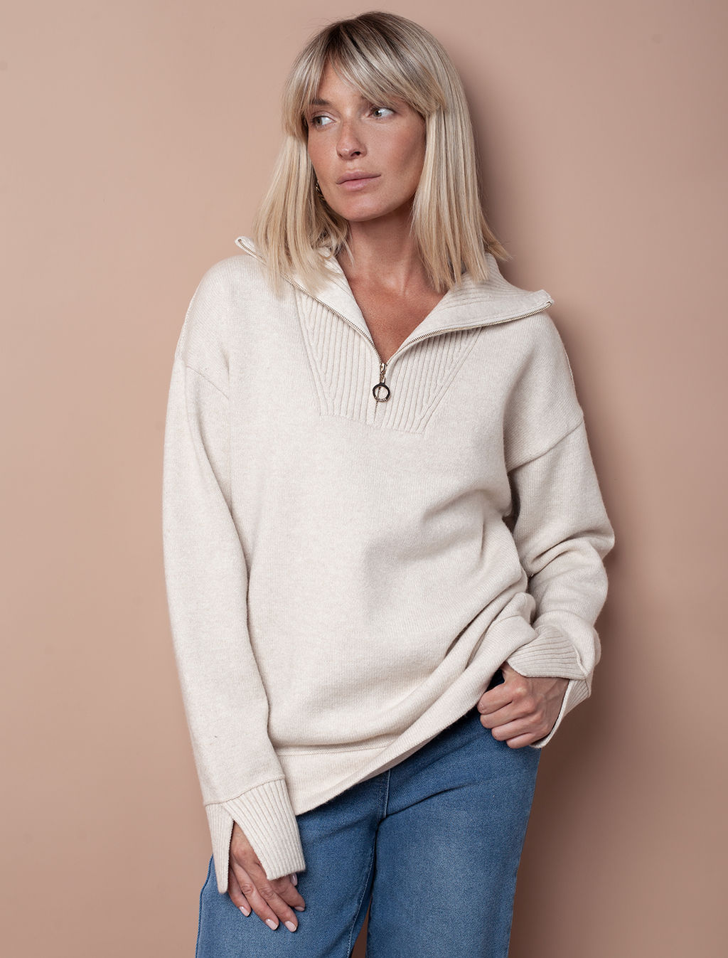 Джемпер из пряжи с кашемиром - Vilatte фото 12