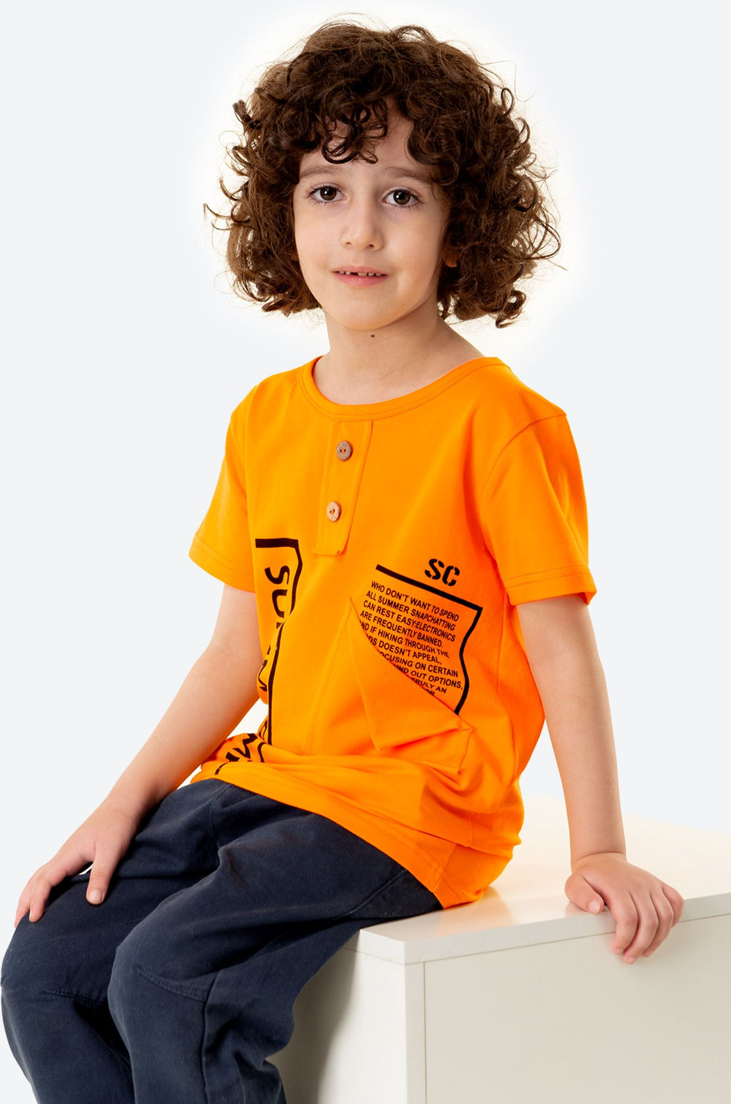 Футболка с лайкрой для мальчика Bonito фото 4