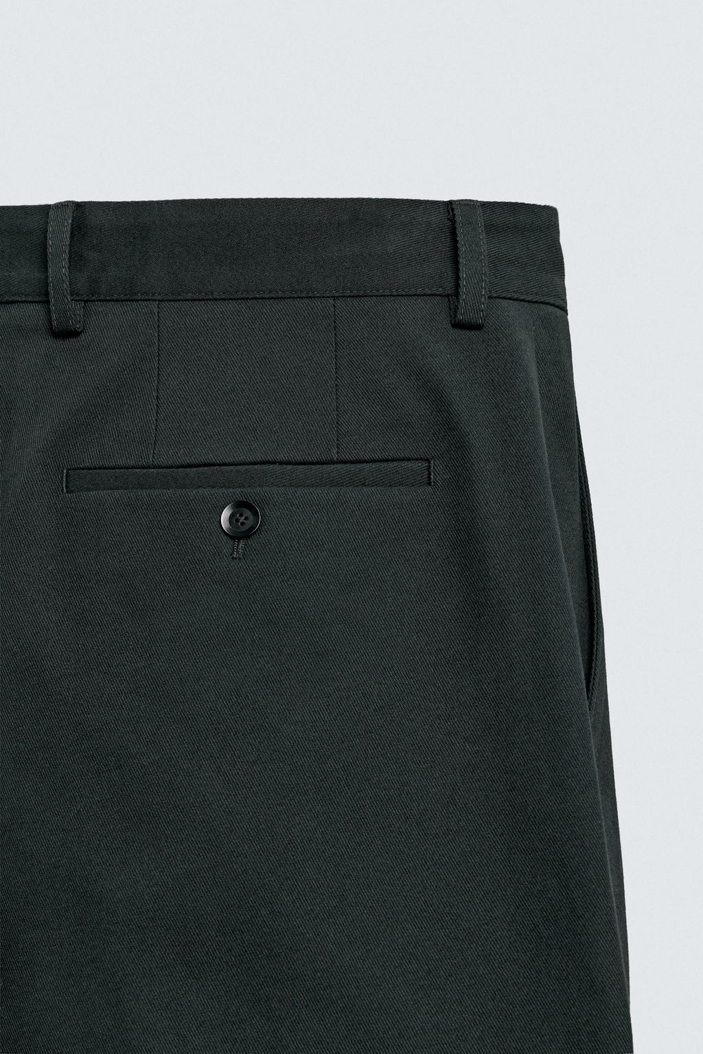PLEATED TEXTURED TROUSERS - Zara фото 9