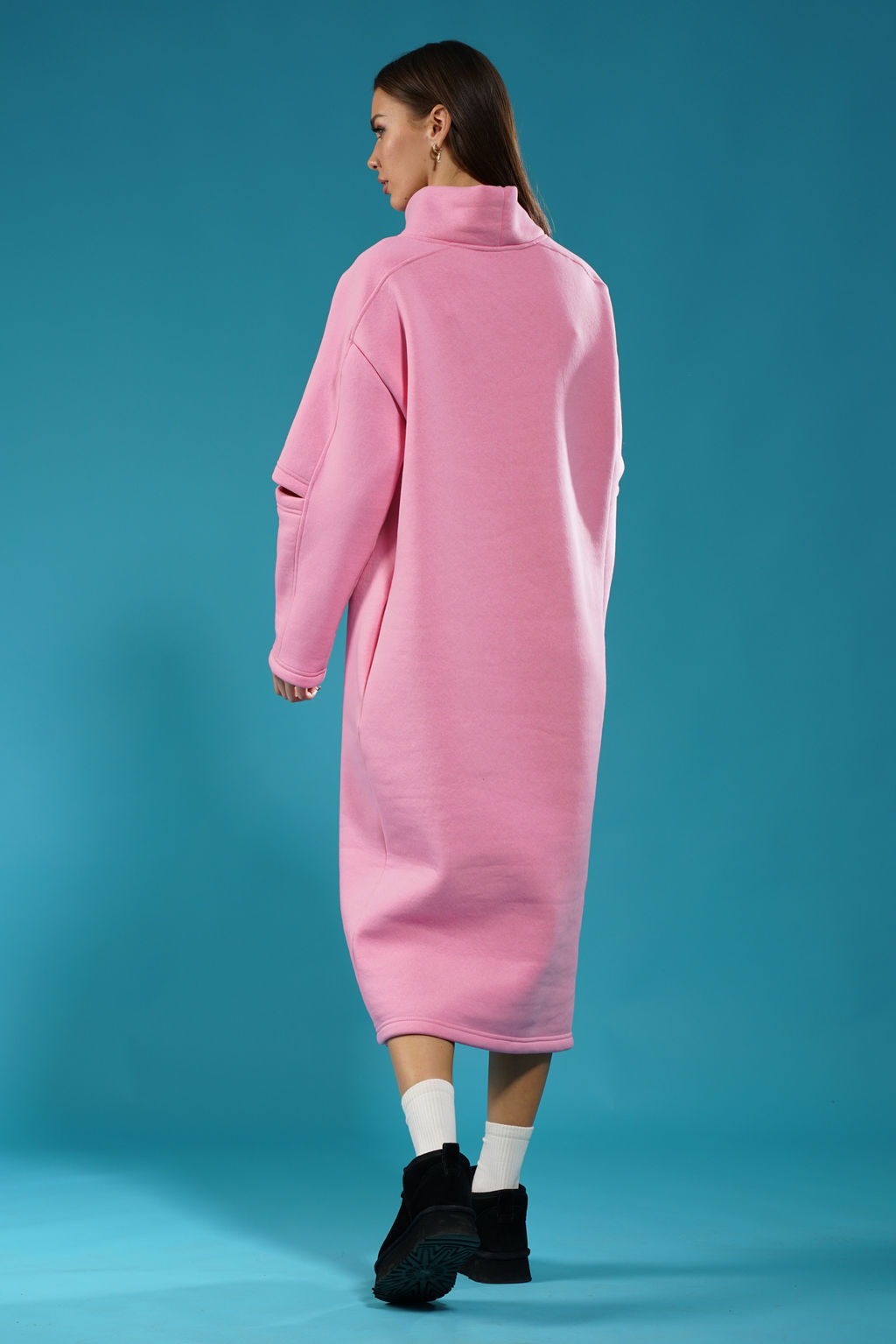 Теплое платье 4157 - Kivviwear фото 5