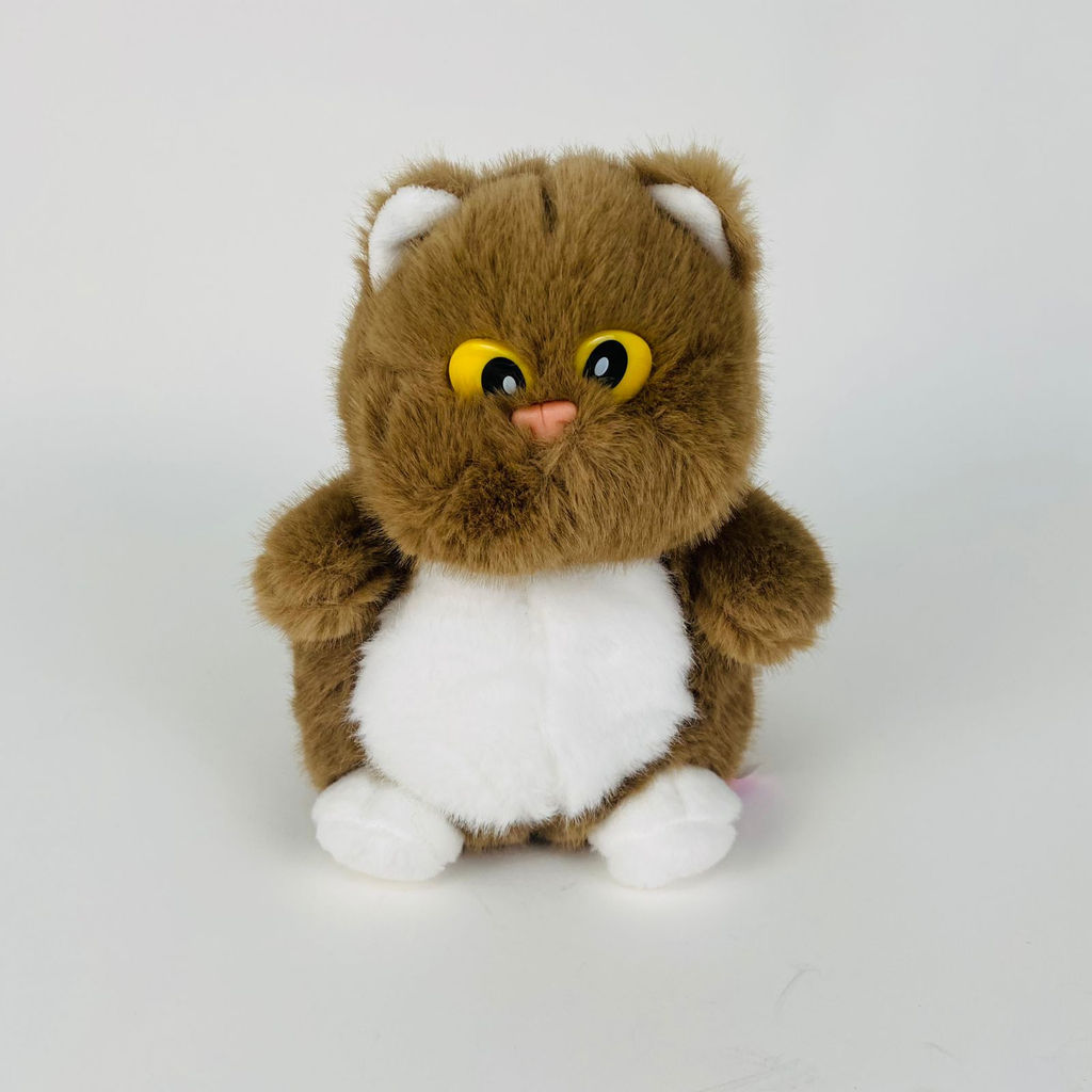 Мягкая игрушка Котик пухлый 22 см - Storyland фото 11