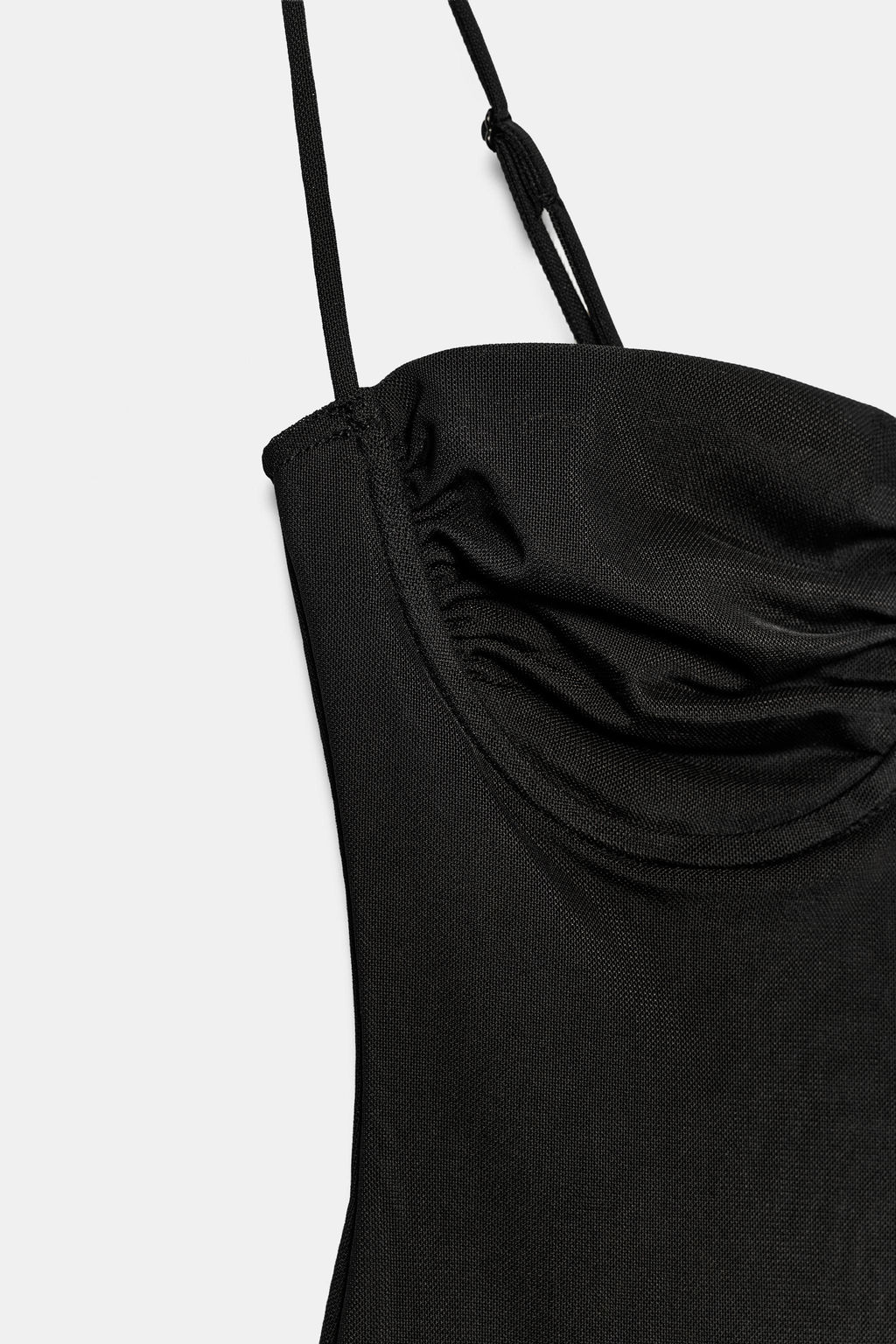 BODY TUL FRUNCES / Negro - Zara фото 9