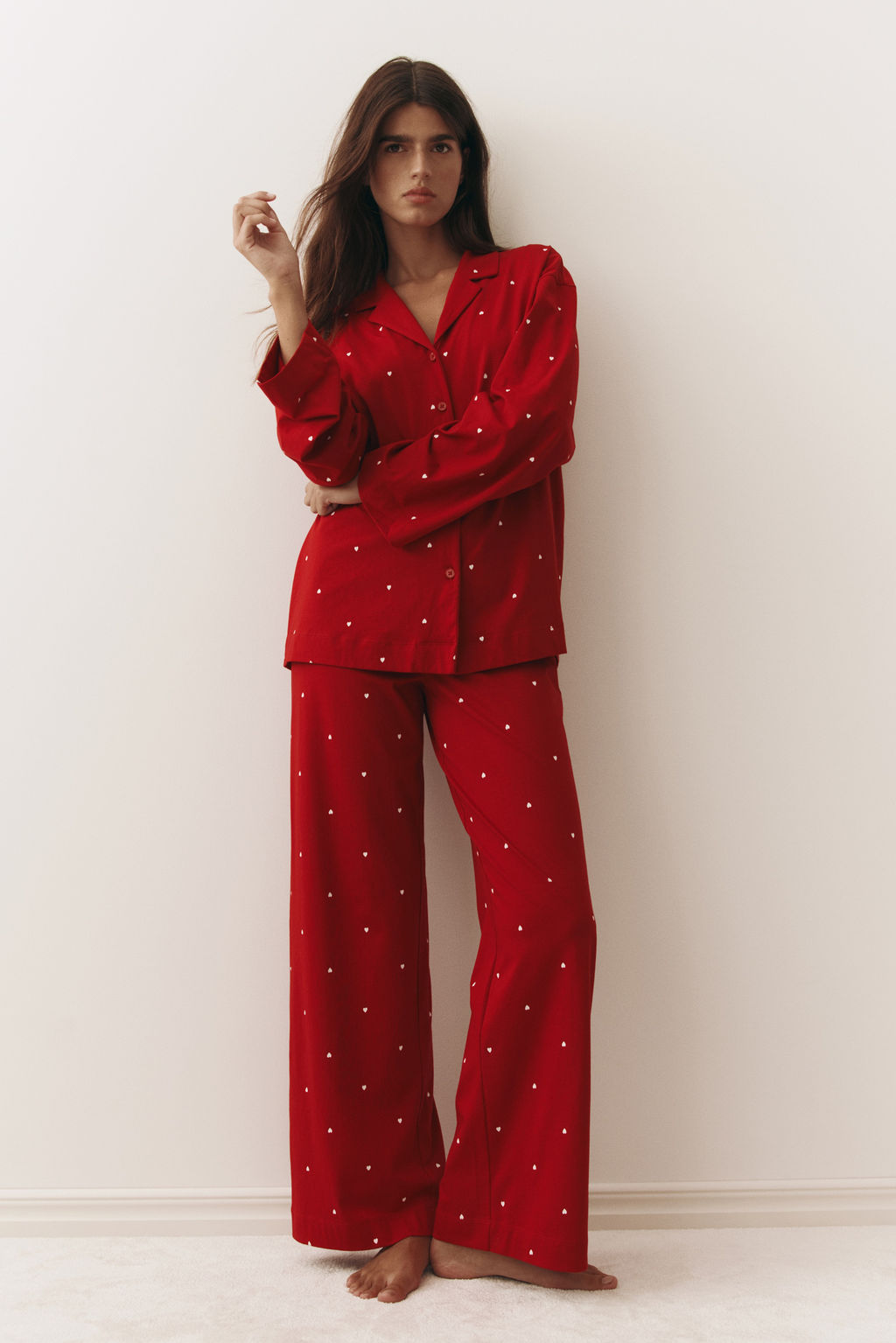 Pijama estampado de algod?n - H&m фото 2