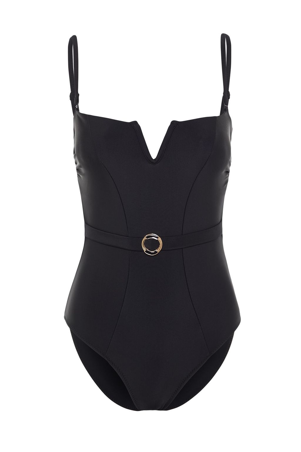 TRENDYOLMILLA Siyah Kemerli Straplez Regular Mayo TBESS21MA0134 фото 16