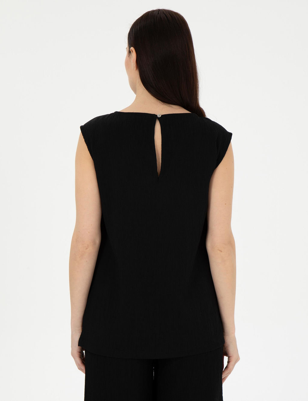 Siyah Regular Fit Bluz - Pierre cardin фото 5