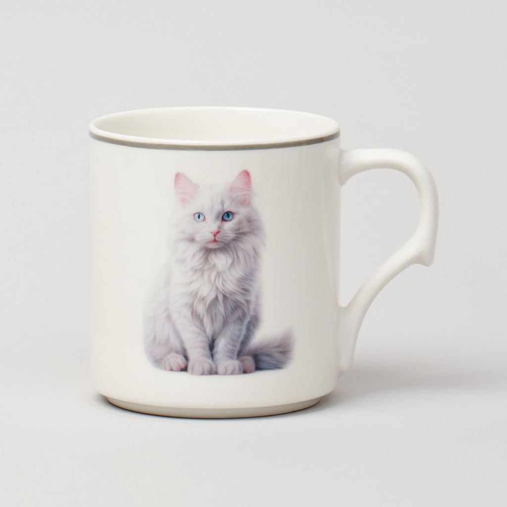 НАБОР КРУЖЕК MEOW 4ШТ НА ПОДСТАВКЕ 368МЛ - Lefard фото 6