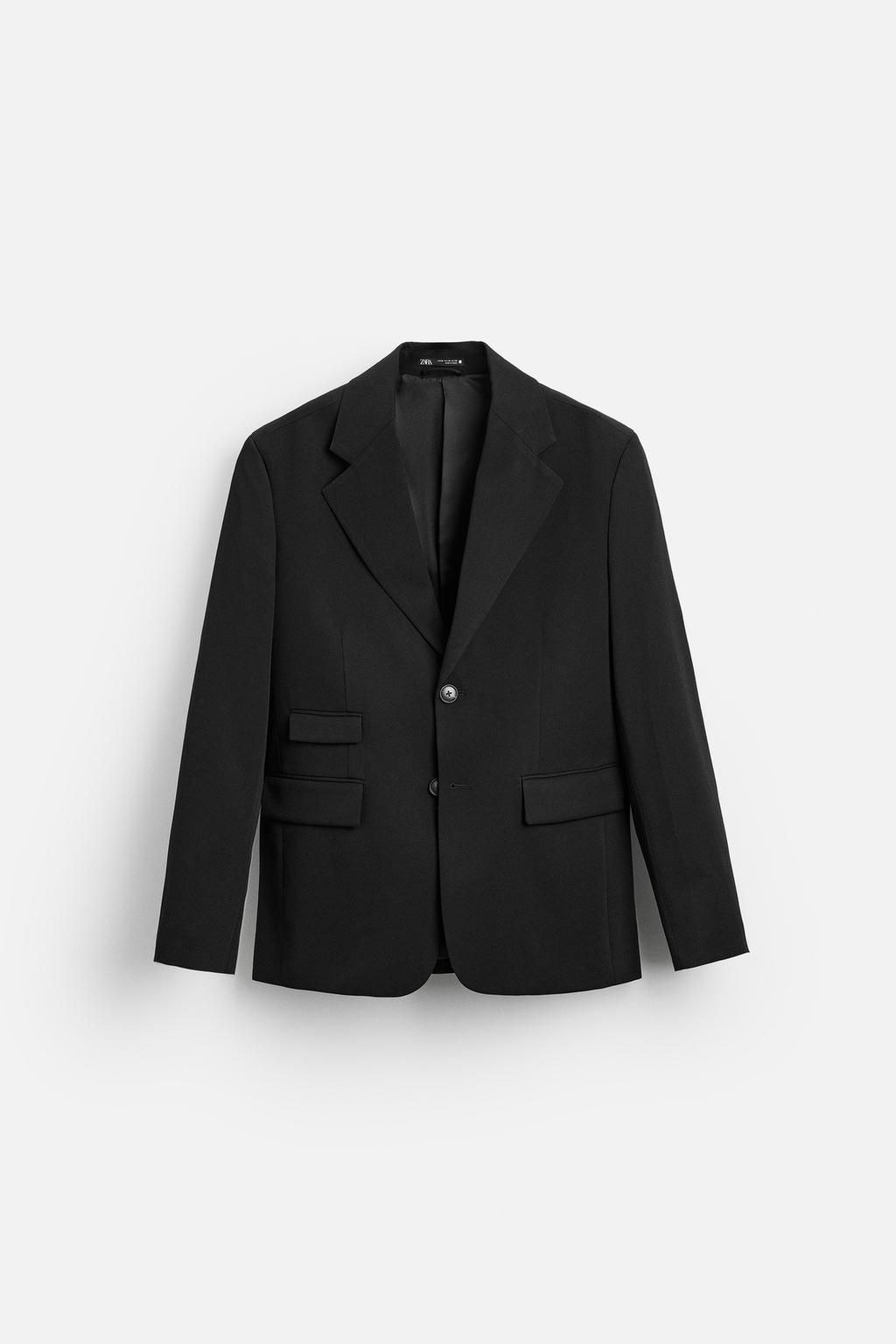TEXTURED TWILL BLAZER - Zara фото 4