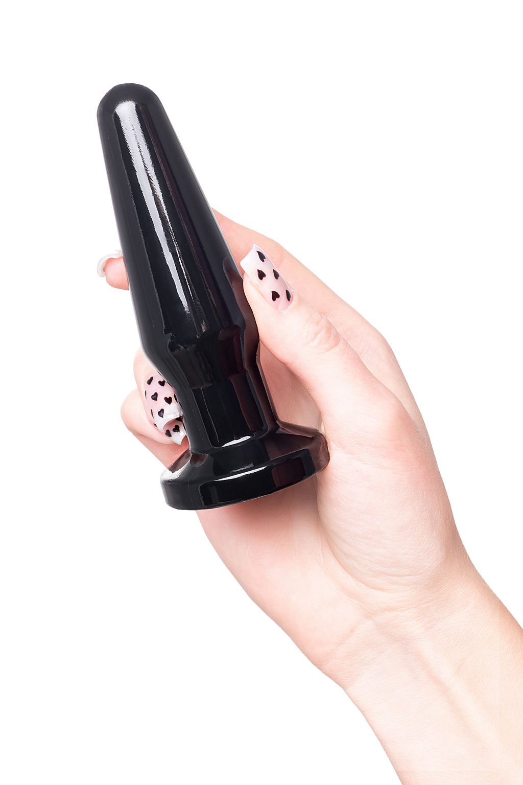 Анальная втулка TOYFA POPO Pleasure Gemini , TPE, черная, 12,4 см