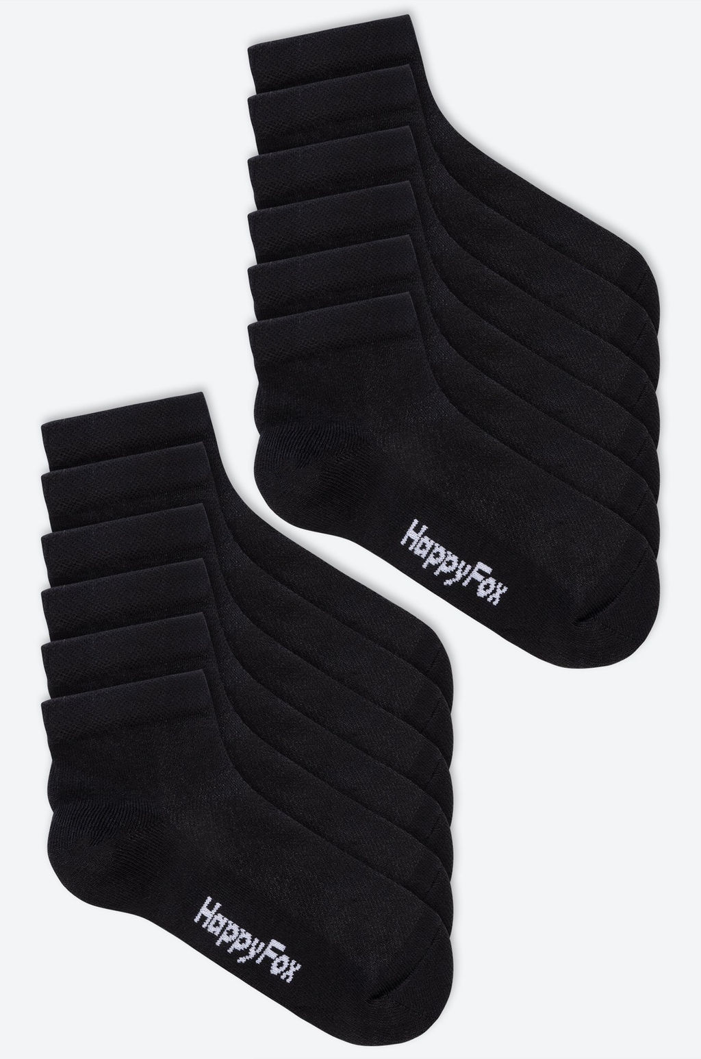 Набор носков 12 пар в сетку Happyfox