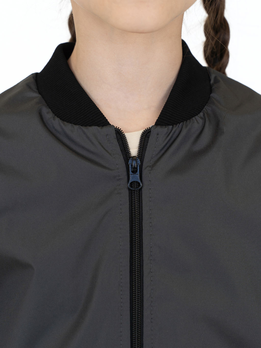 Ветровка детская темносерая