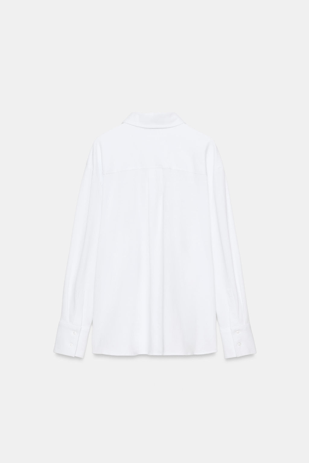CAMISETA ALGODON 100% BOTONES / blanco - Zara фото 8