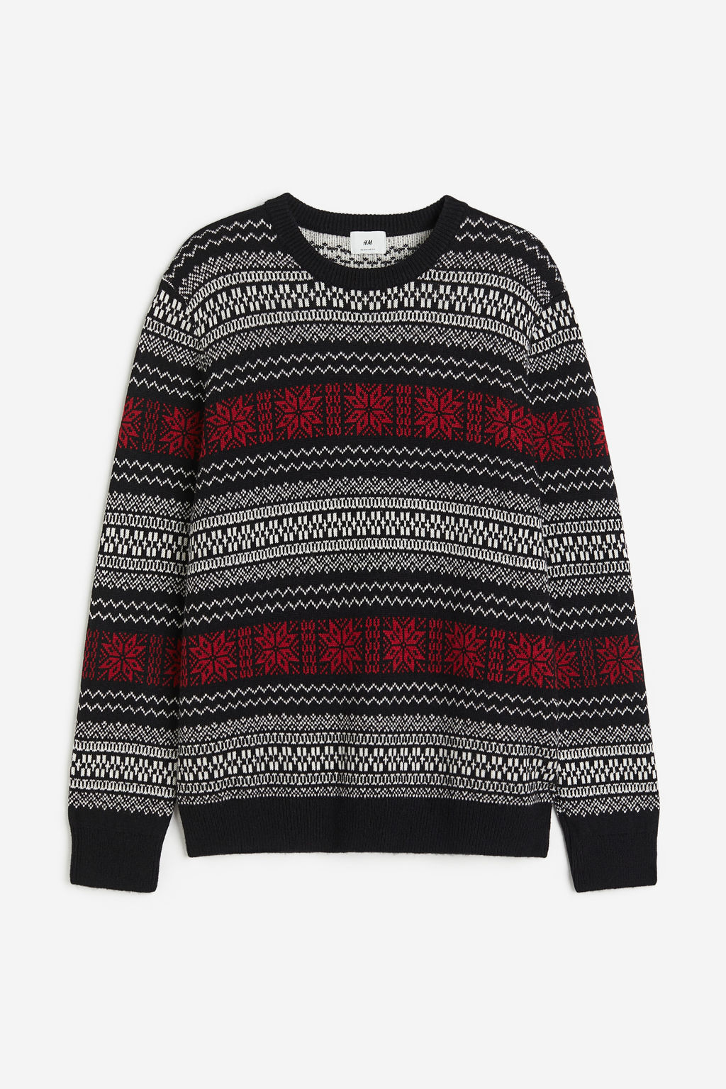 Jersey en punto de jacquard Regular Fit - H&m фото 3