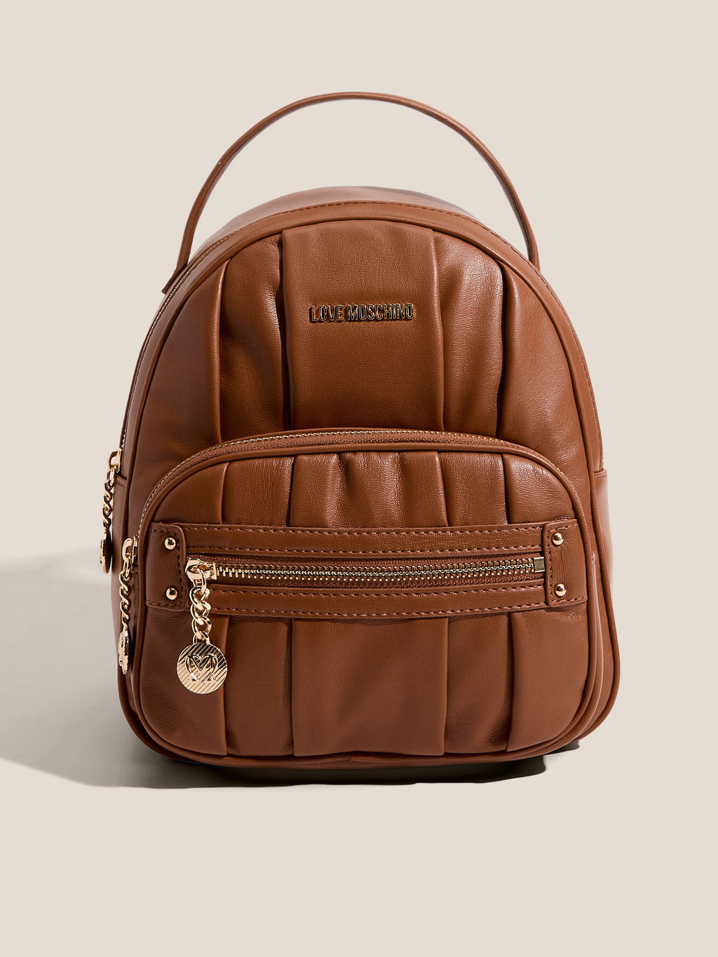 Женский рюкзак LOVE MOSCHINO BAGGY Артикул 4463890, светло-коричневый