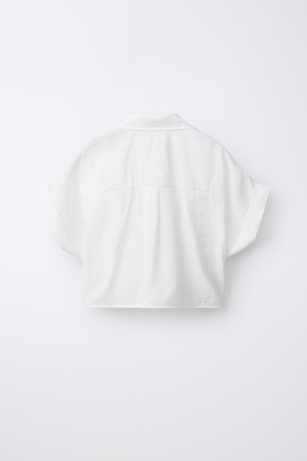 CAMISA FLUIDA NUDO / Blanco - Zara фото 2