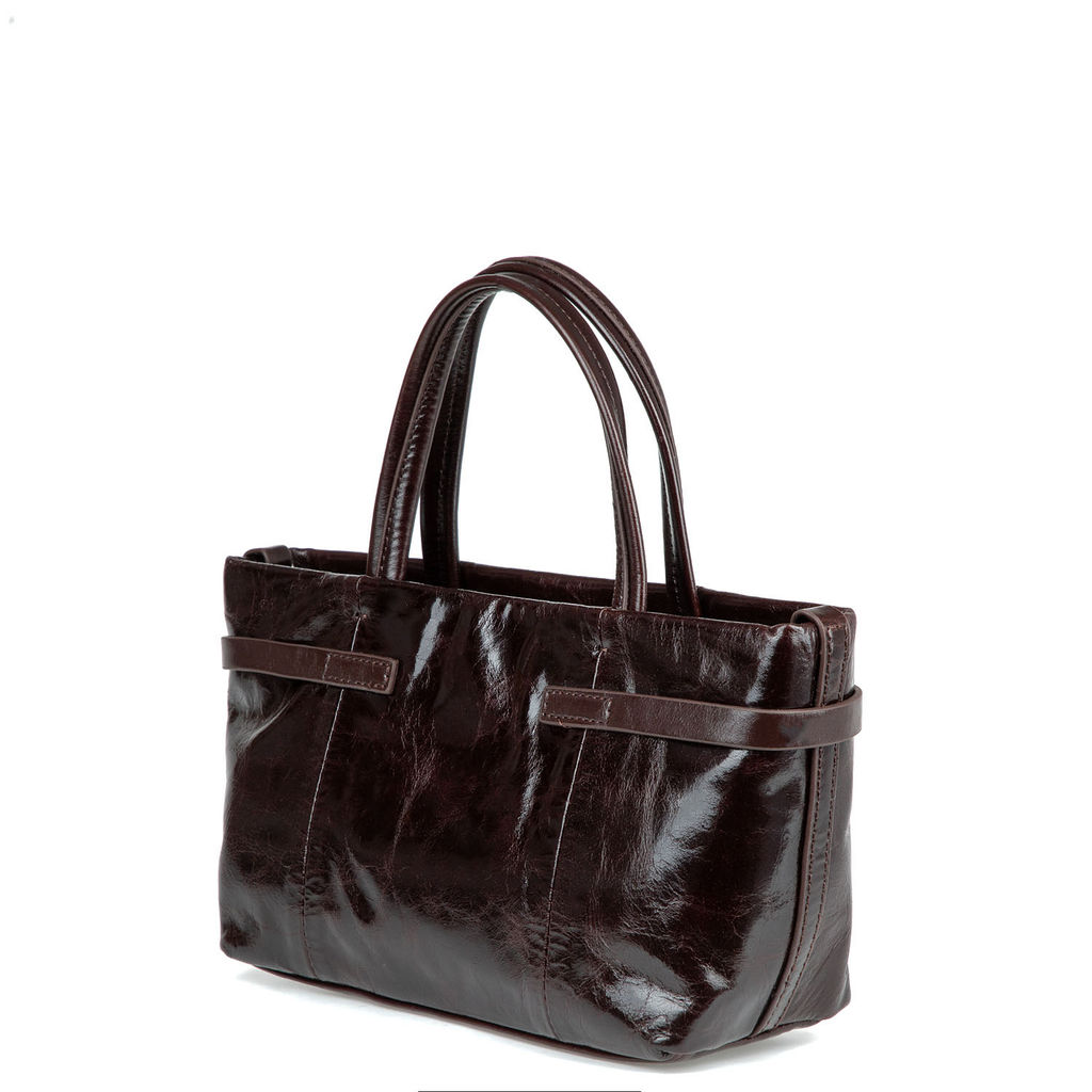 Женская кожаная сумка - Barcelo biagi фото 3