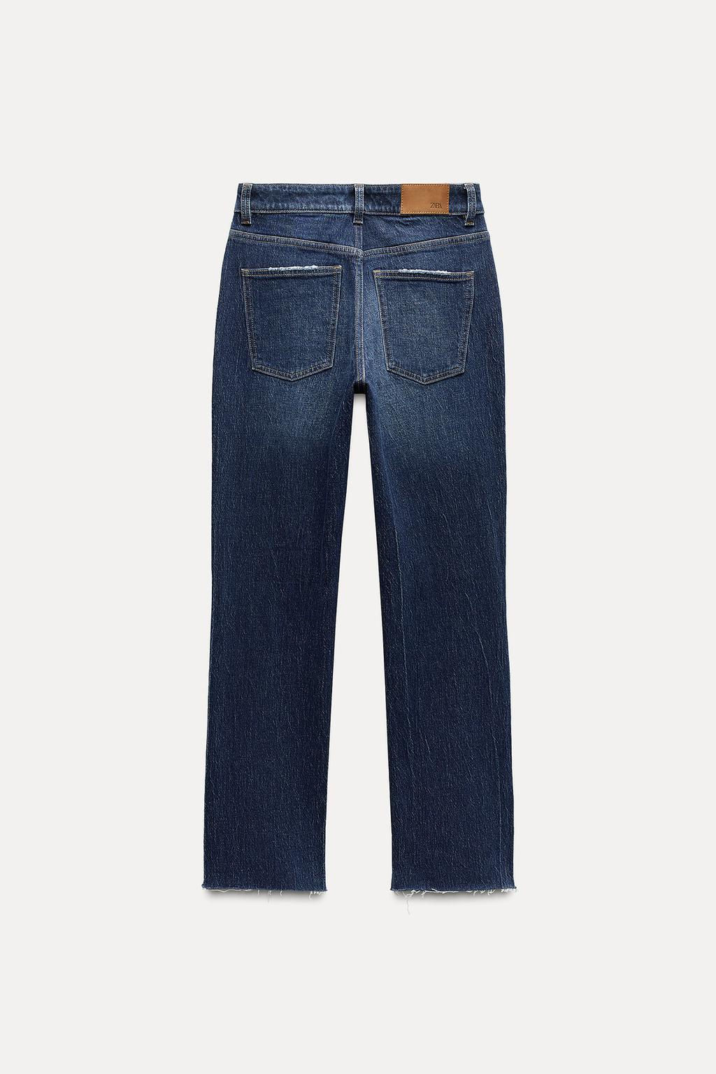 Z1975 HIGH-WAIST SLIM ANKLE JEANS - Zara фото 3