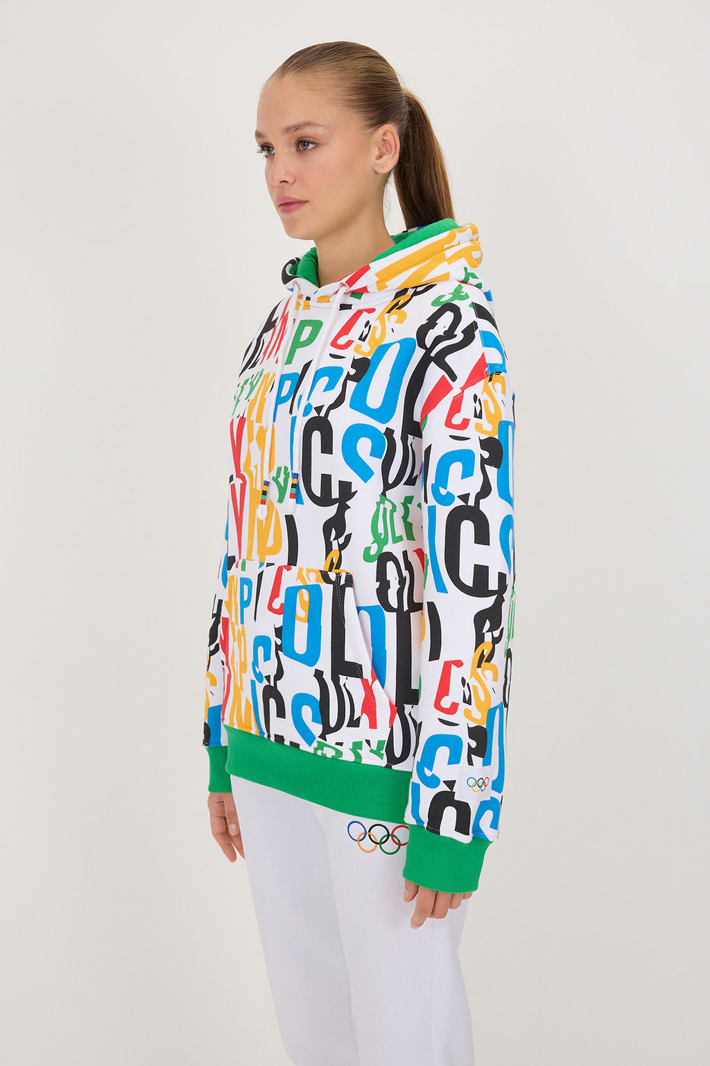 Cok Renkli Unisex Hoodie Orme Sweatshirt TWOAW26SW00072 - Trendyolmilla фото 3