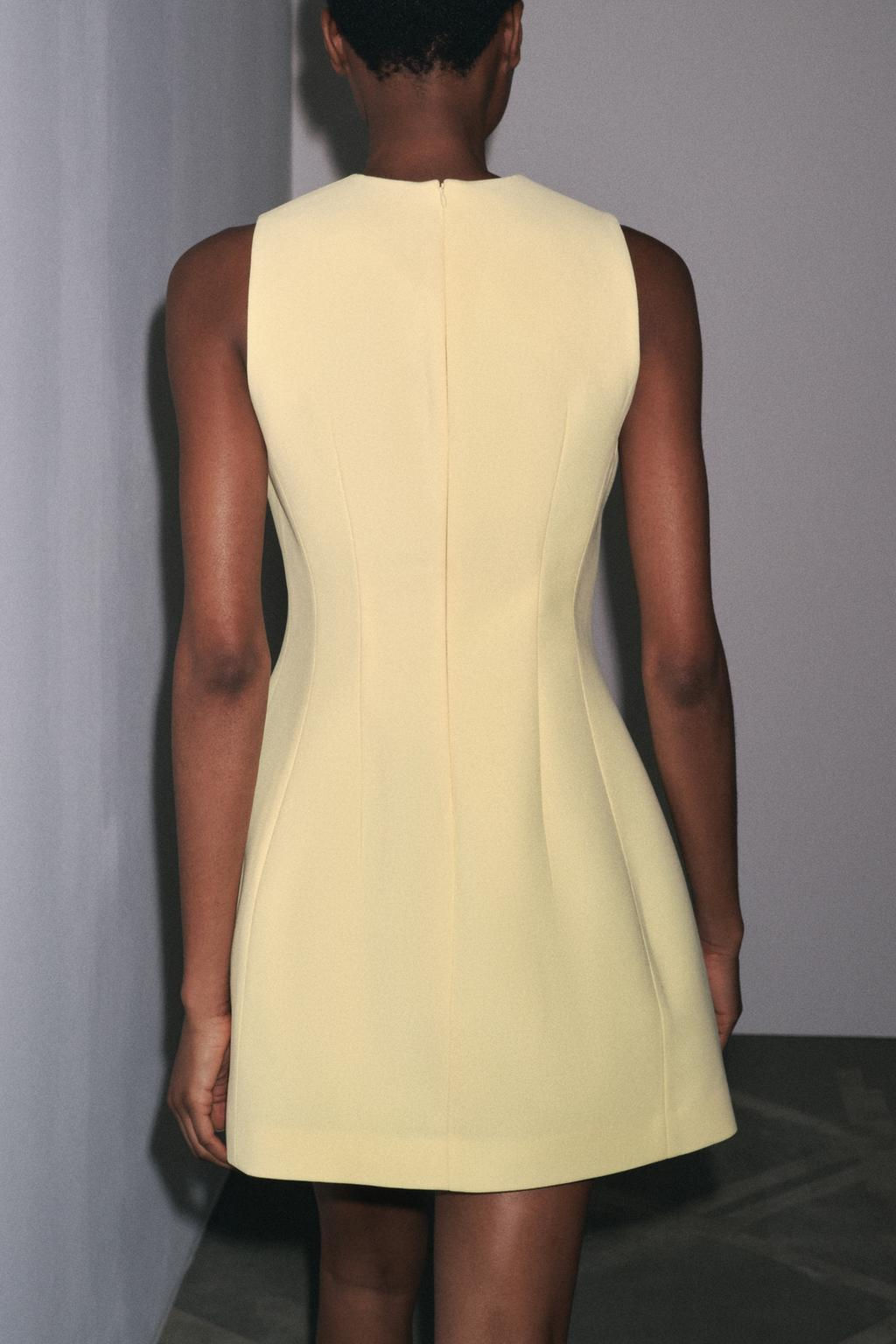 ZW COLLECTION SHORT VOLUMINOUS DRESS - Zara фото 3