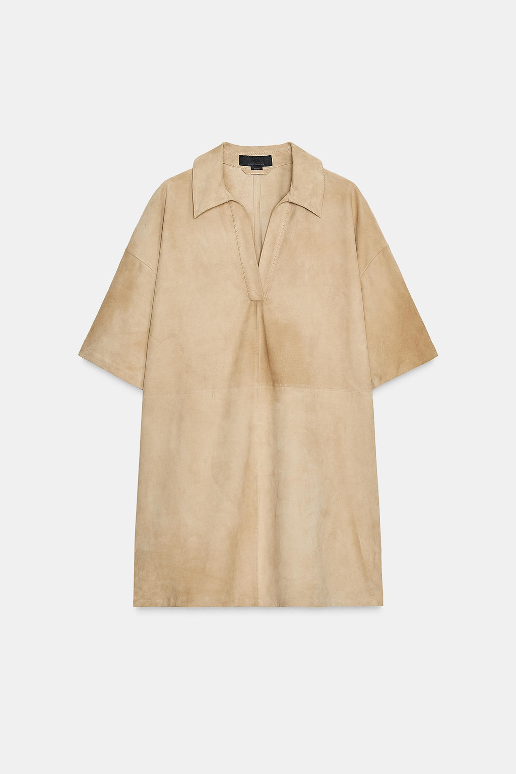 SUEDE LEATHER DRESS ZW COLLECTION LIMITED EDITION - Zara фото 13