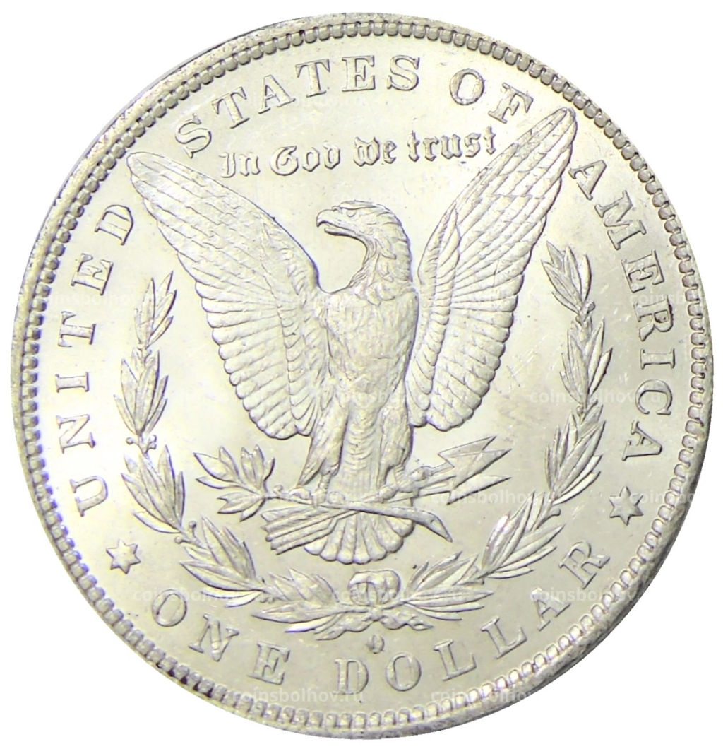 1 доллар 1883 года O США Доллар Моргана