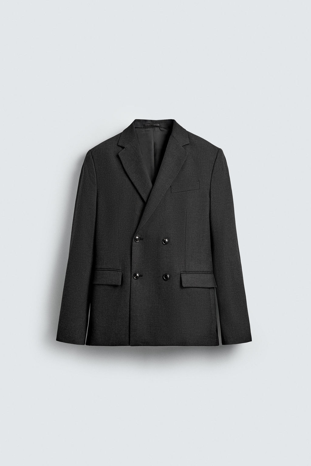 DOUBLE-BREASTED SUIT BLAZER - Zara фото 6