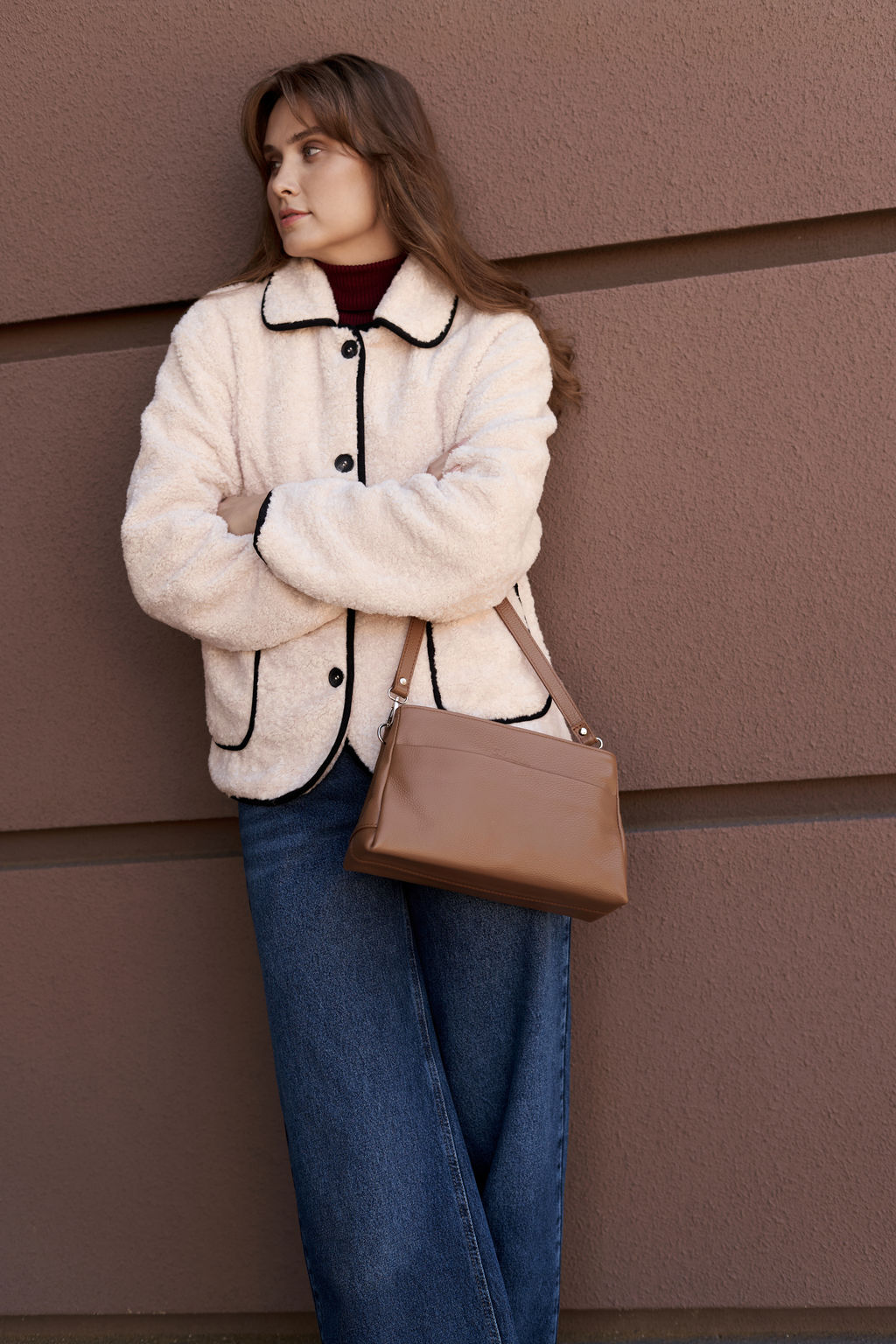 Карамельный кросс-боди S.Lavia  фото 26