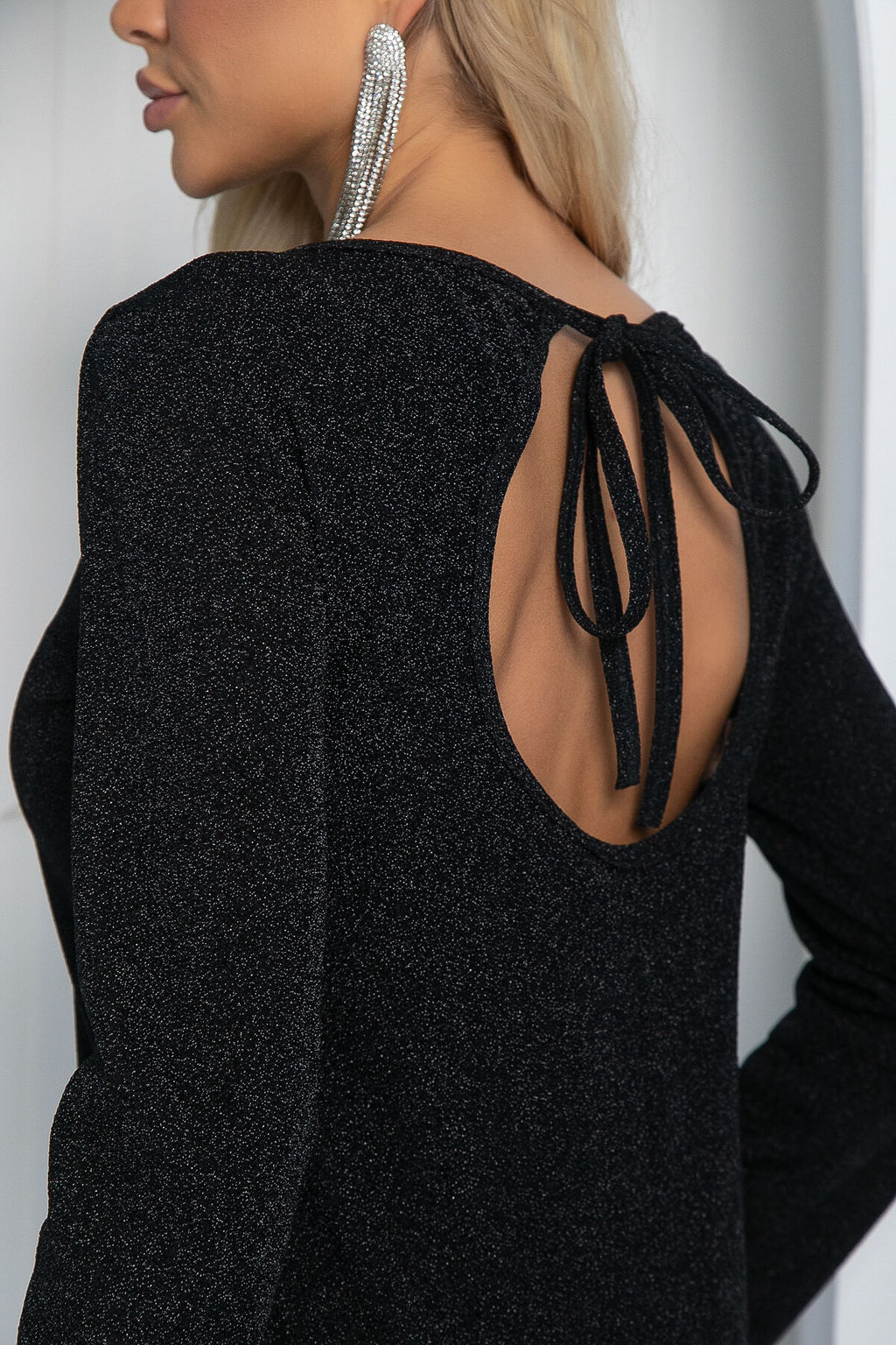 Платье Джела (черное) П11568 - Lt collection фото 4