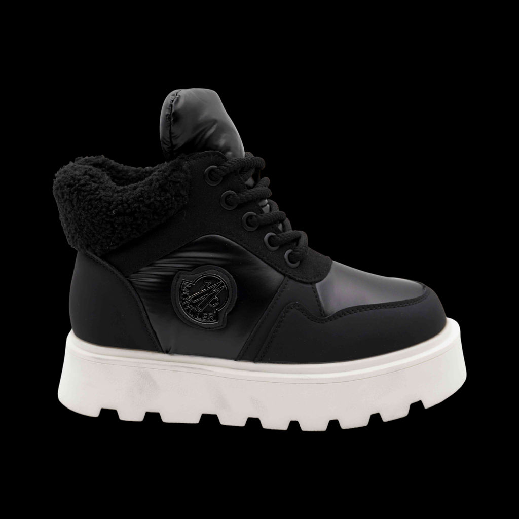 Ботинки на меху Q830-2 черные