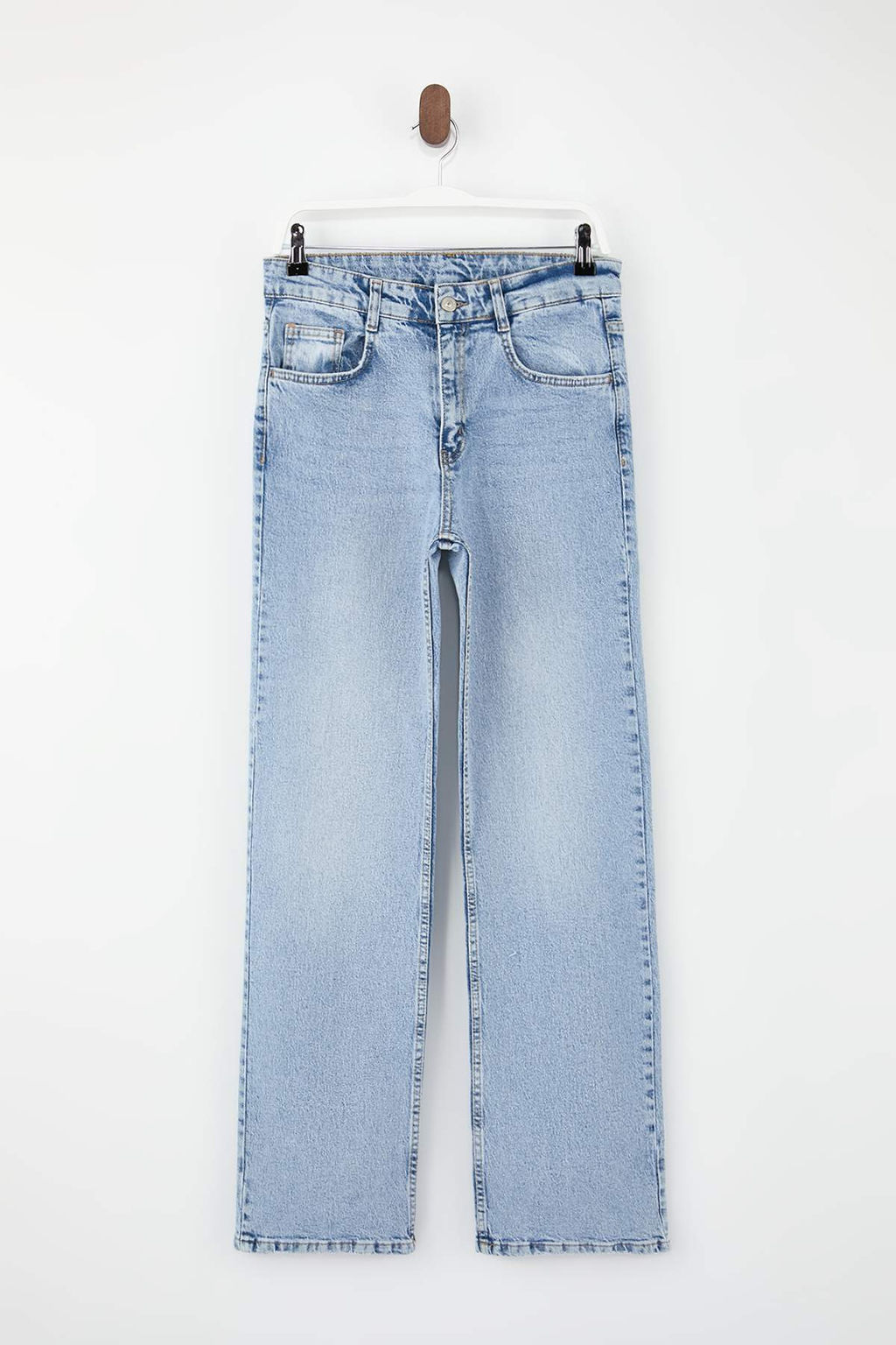 Mavi Yuksek Bel 100% Pamuk Wide Leg Genis Paca Jeans TWOSS26JE00150