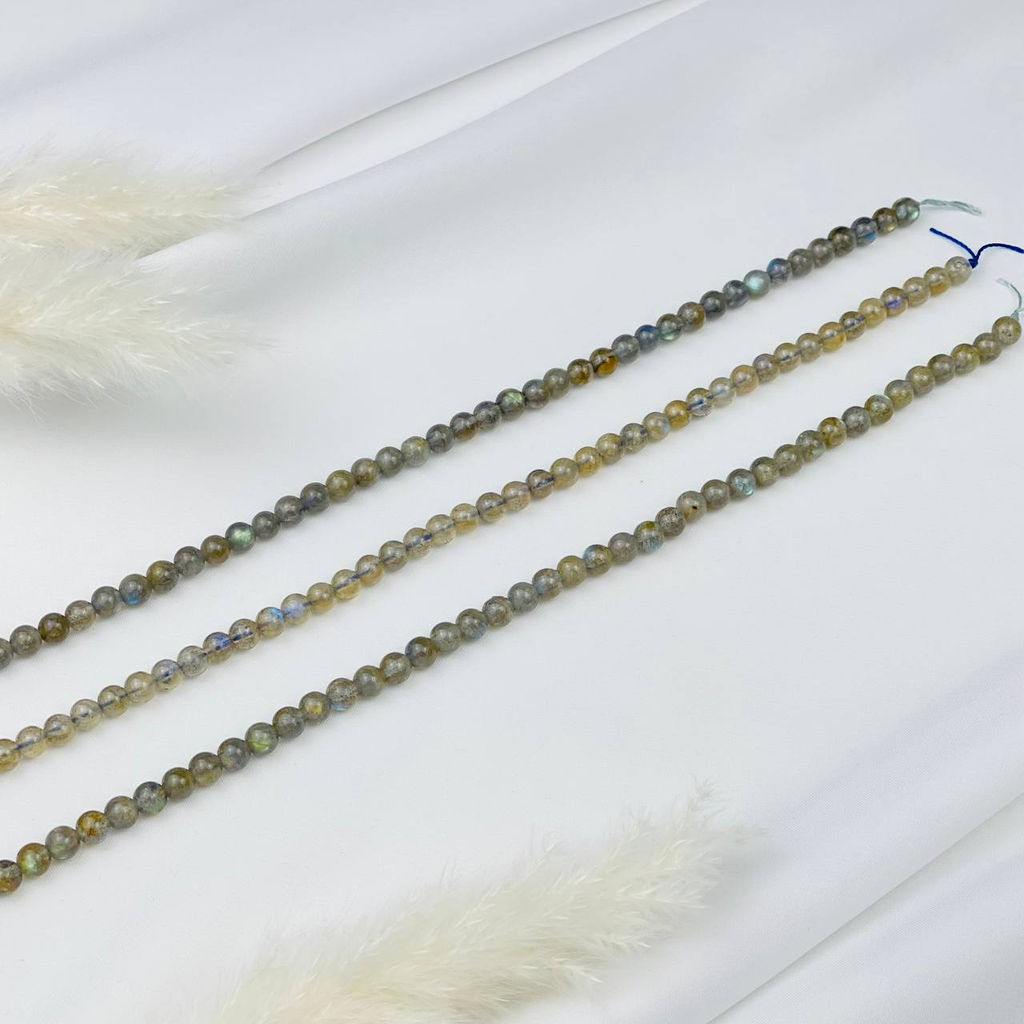 Бусины для украшений из Лабрадора 39 см