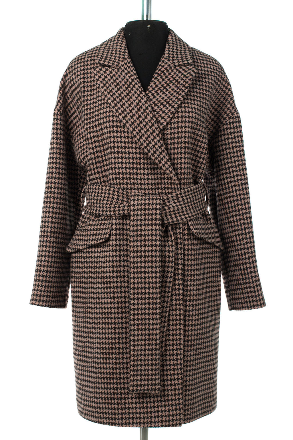 Пальто женское демисезонное (пояс) - El podio фото 8