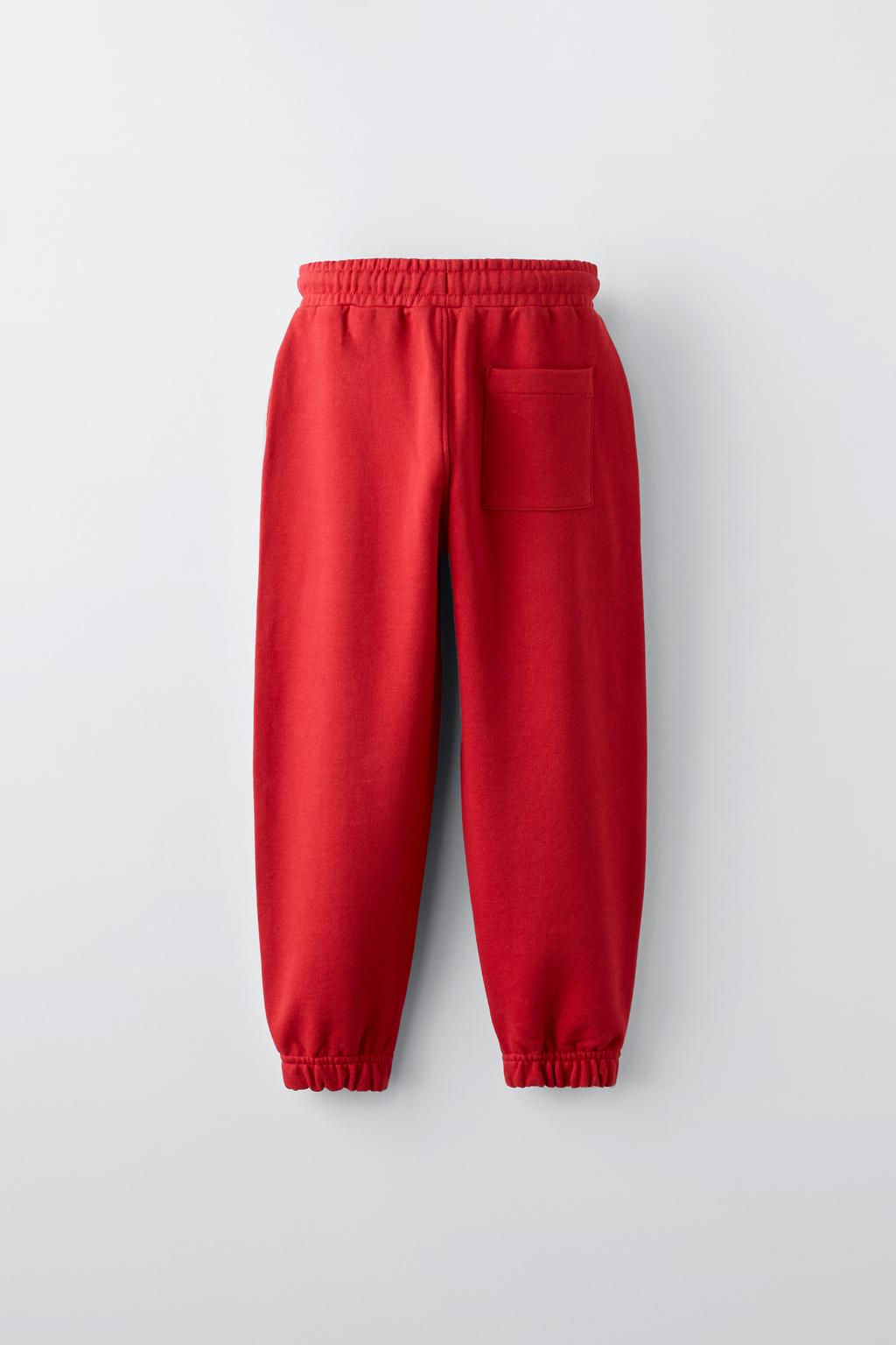 JOGGING TROUSERS WITH STRIPES - Zara фото 3