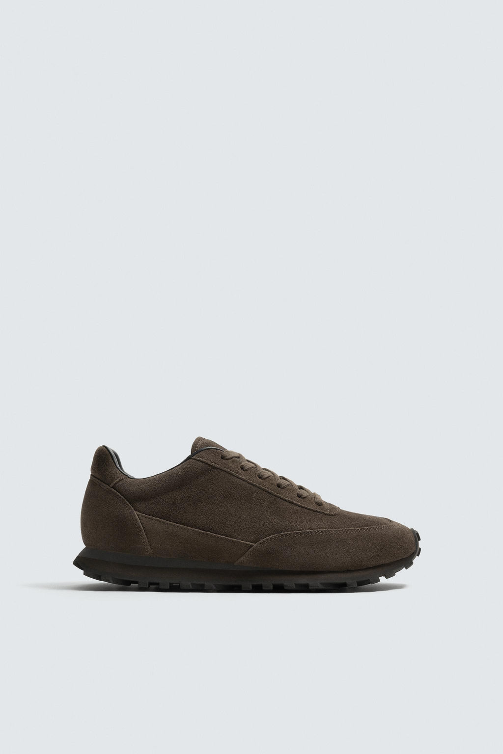 CASUAL LEATHER TRAINERS - Zara фото 5